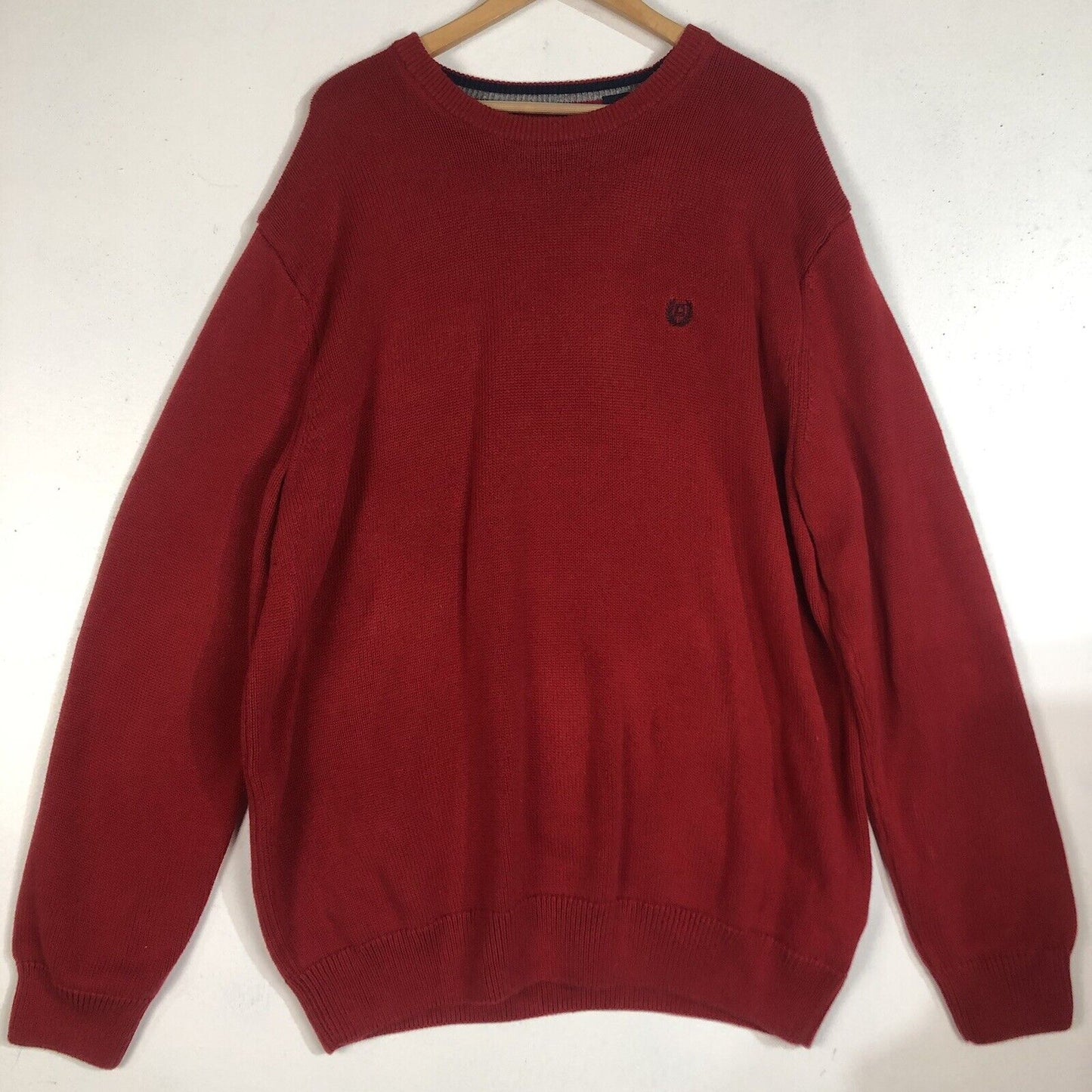 Chaps Sweater Men’s Size 2XLT Color Red Heavyweight Casual