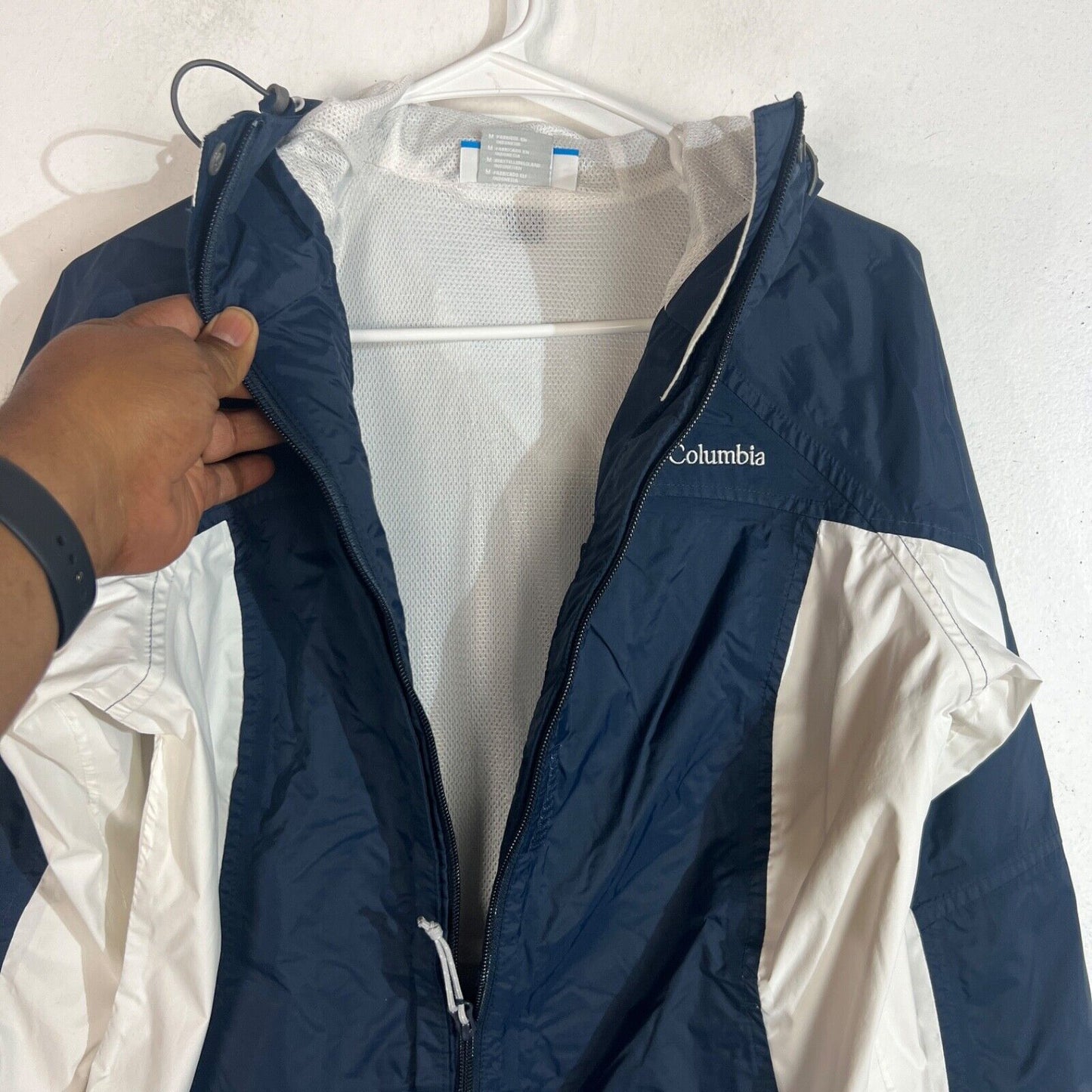 Columbia Jacket Women's Size M Multicolor Full Zip Lightweight