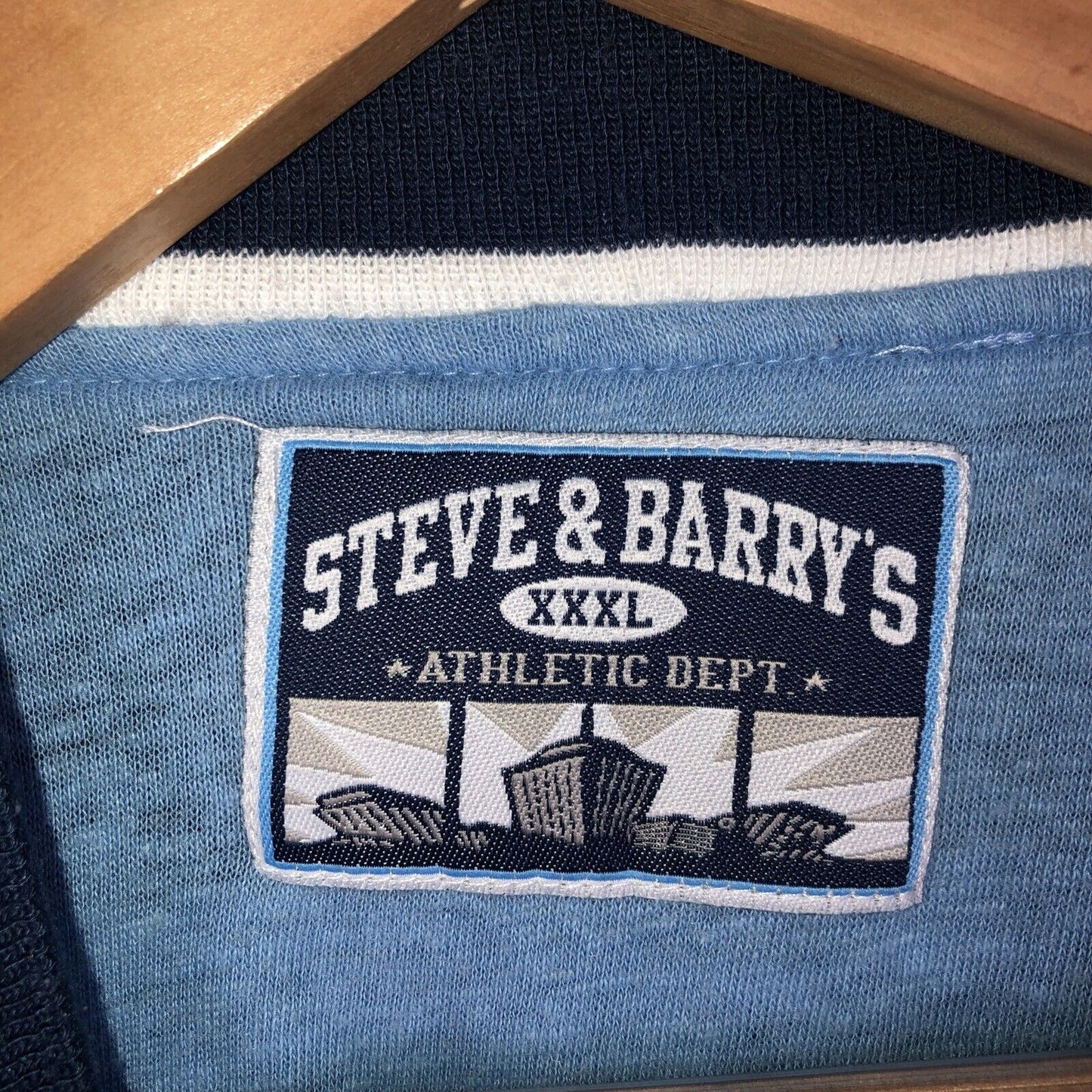 Steve & Barrys City Wide Jersey Mens Size XXXL Color Blue