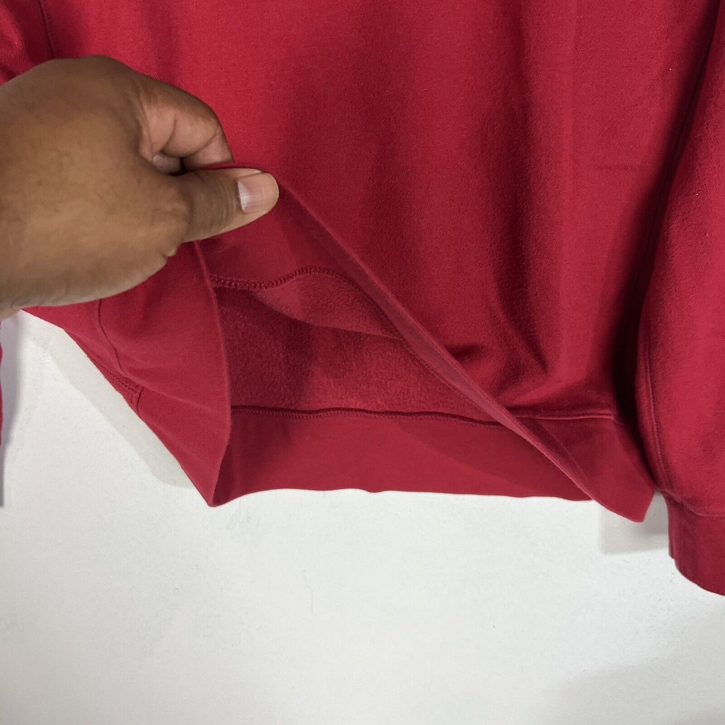 Champion Women’s Sweatshirt Size M Red (Pre-Owned) Pullover