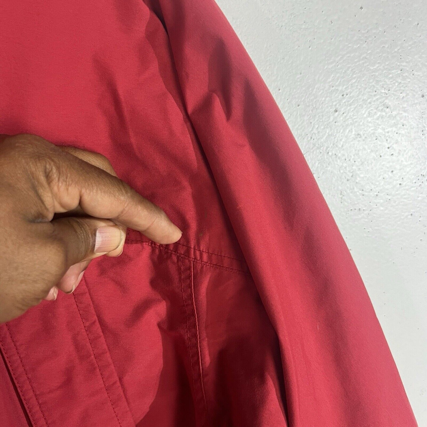 Eddie Bauer Jacket Women’s Size Large Color Red Full Zip Casual