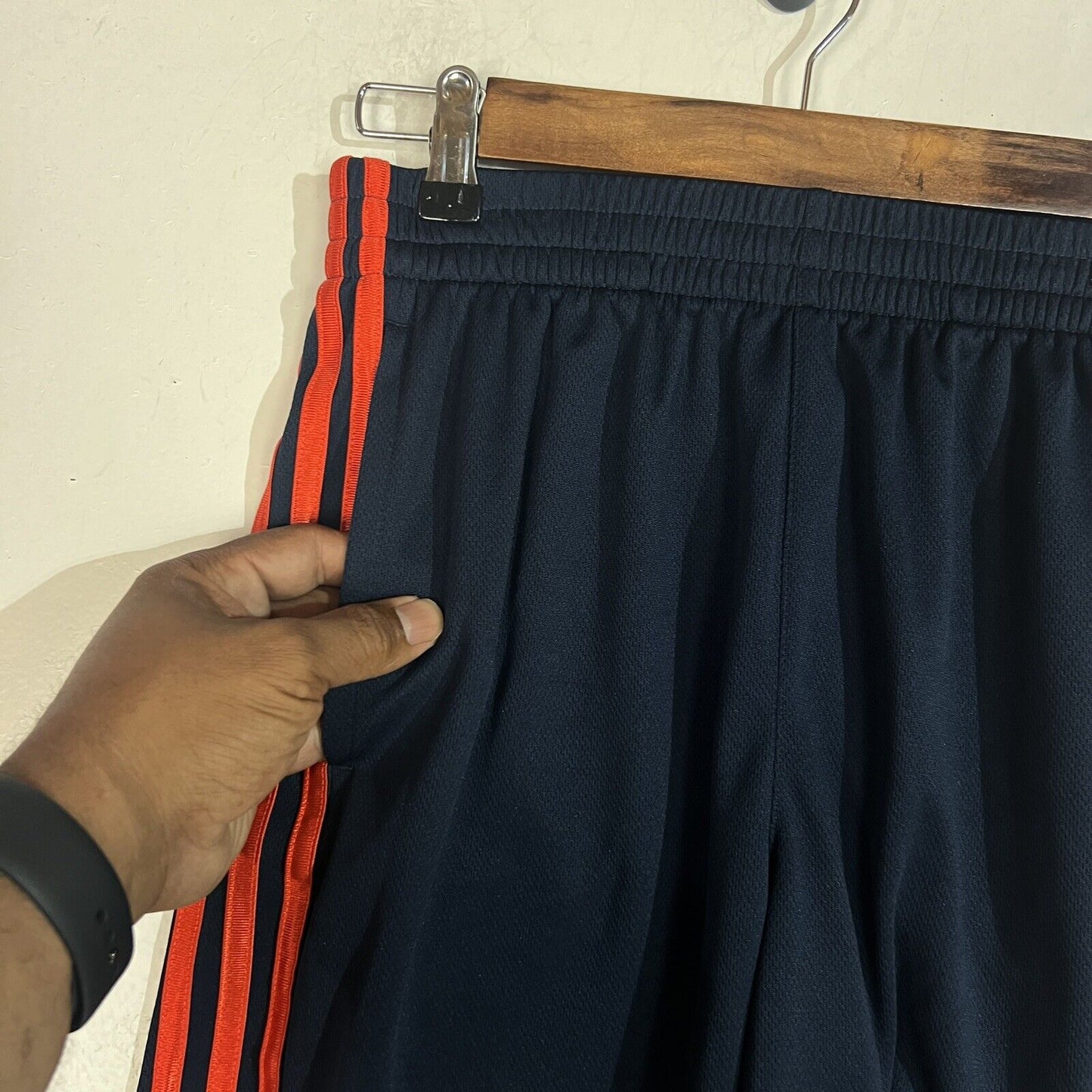 Adidas Basketball Shorts Boys Size Large (14/16) Multicolor With Drawstring