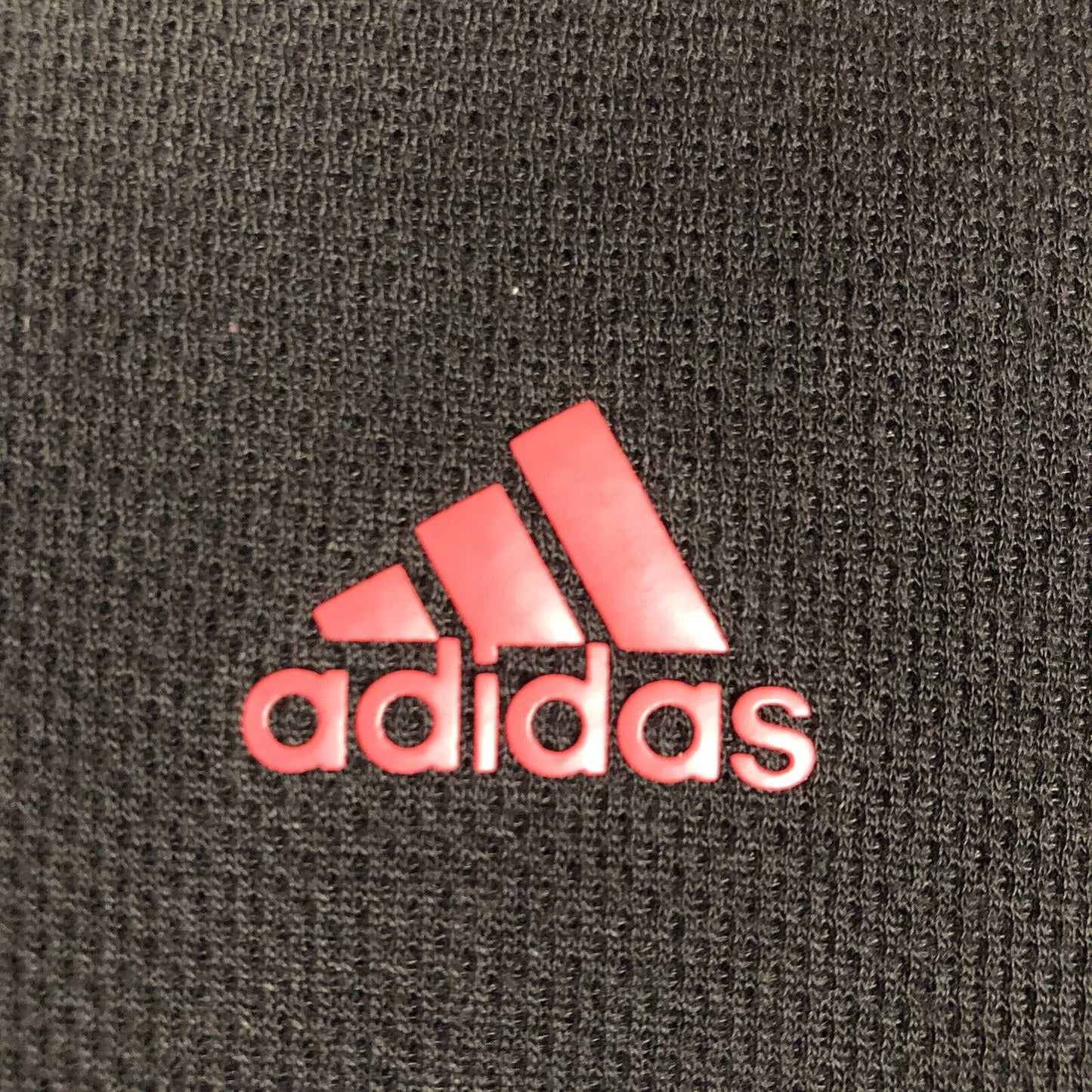 Adidas Mens Lined Pullover Jacket Size Large Black Long Sleeve Pre-Owned