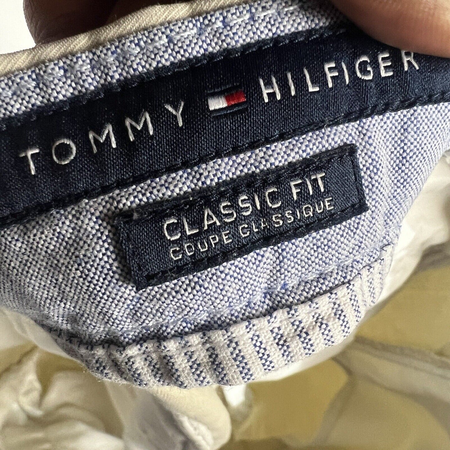 Tommy Hilfiger Chino Shorts Men’s Size 38 Color Beige Flat Front