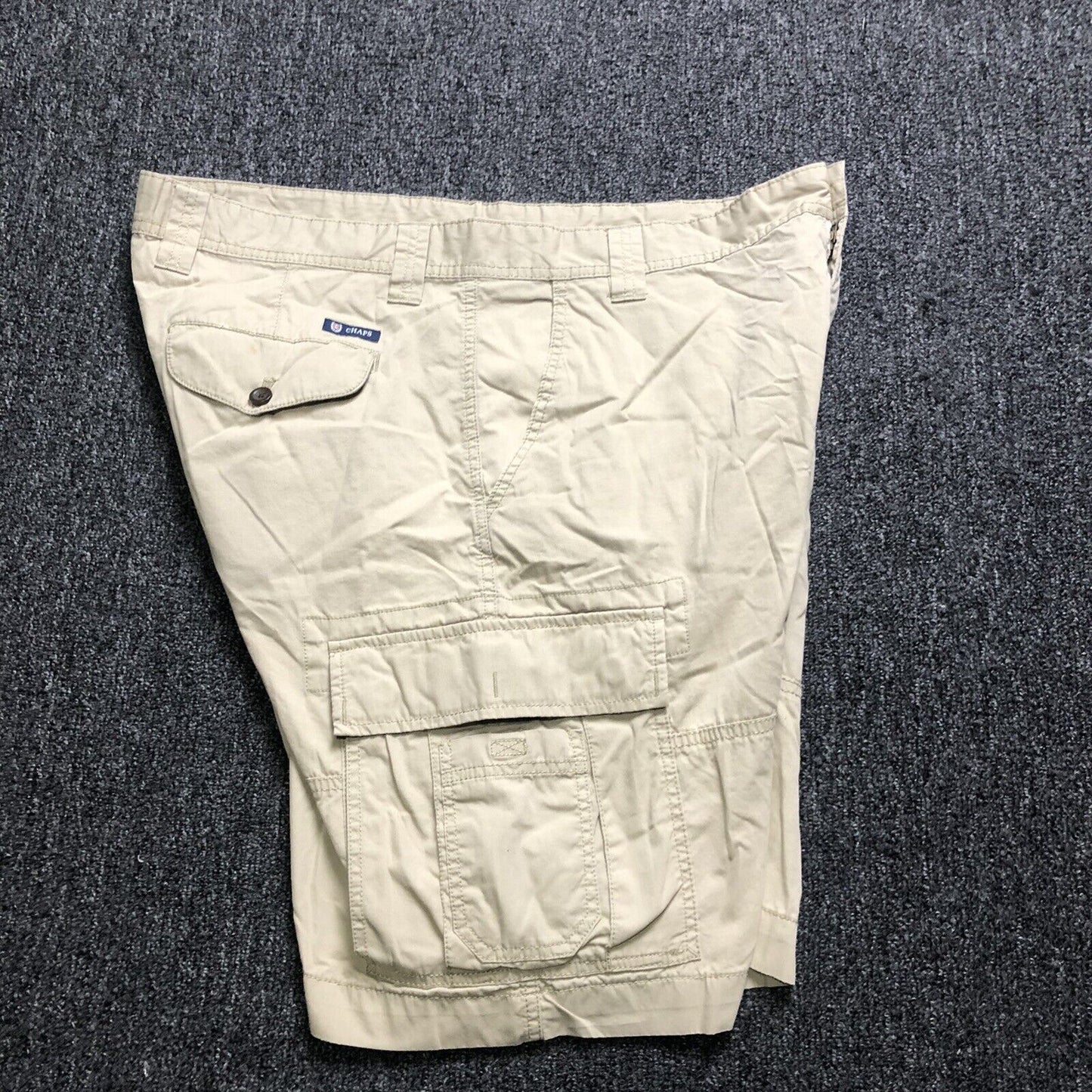 CHAPS Shorts Mens Size 38 Color Khaki. 1421300