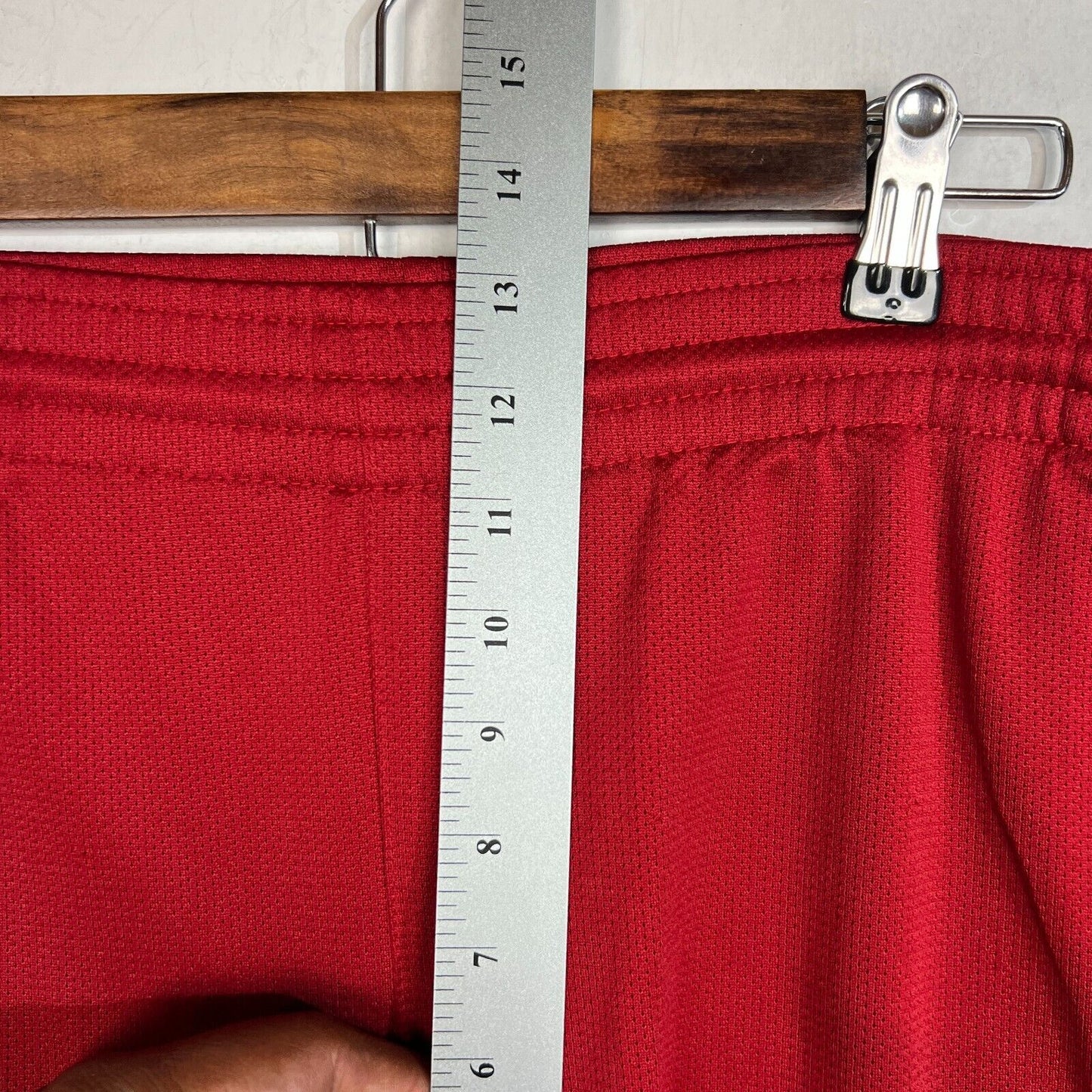 Nike Basketball Shorts Men's Size XL Color Red Drawstring