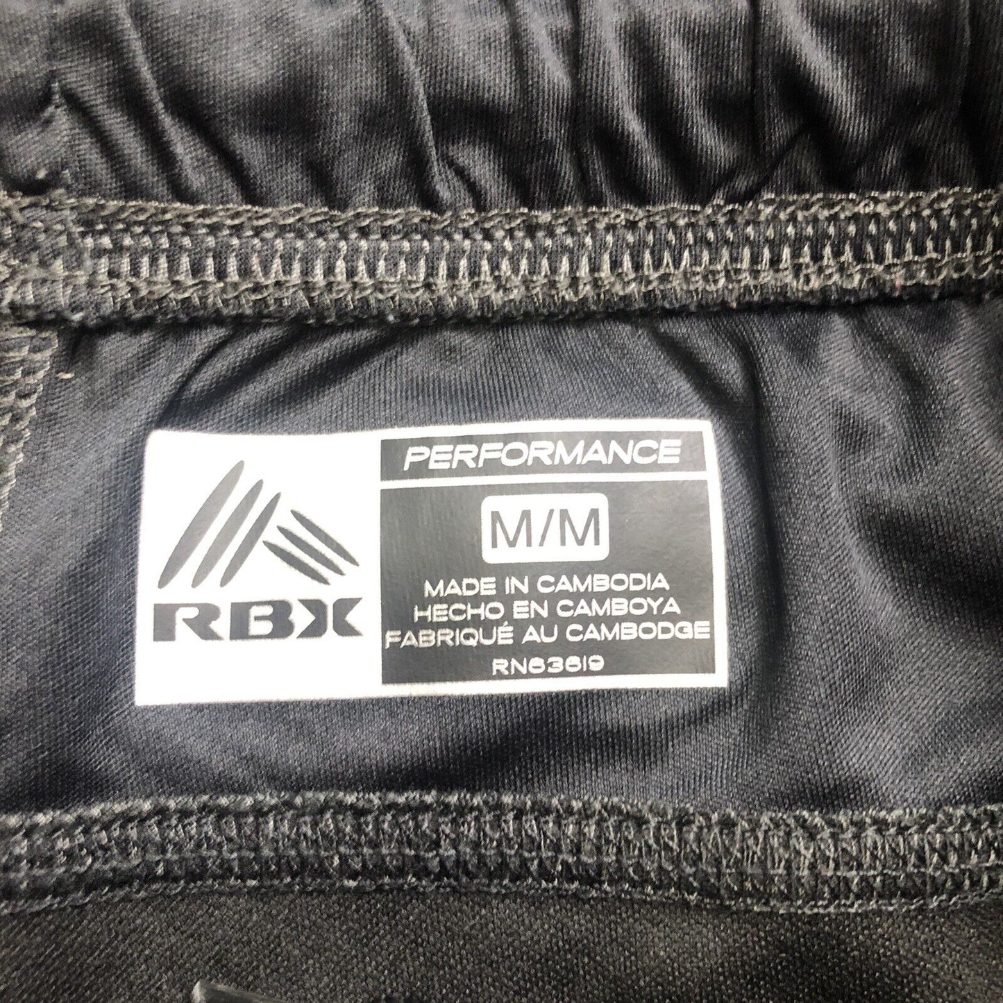 RBX Basketball Shorts Mens Size Medium Color Gray/Black. 1108200