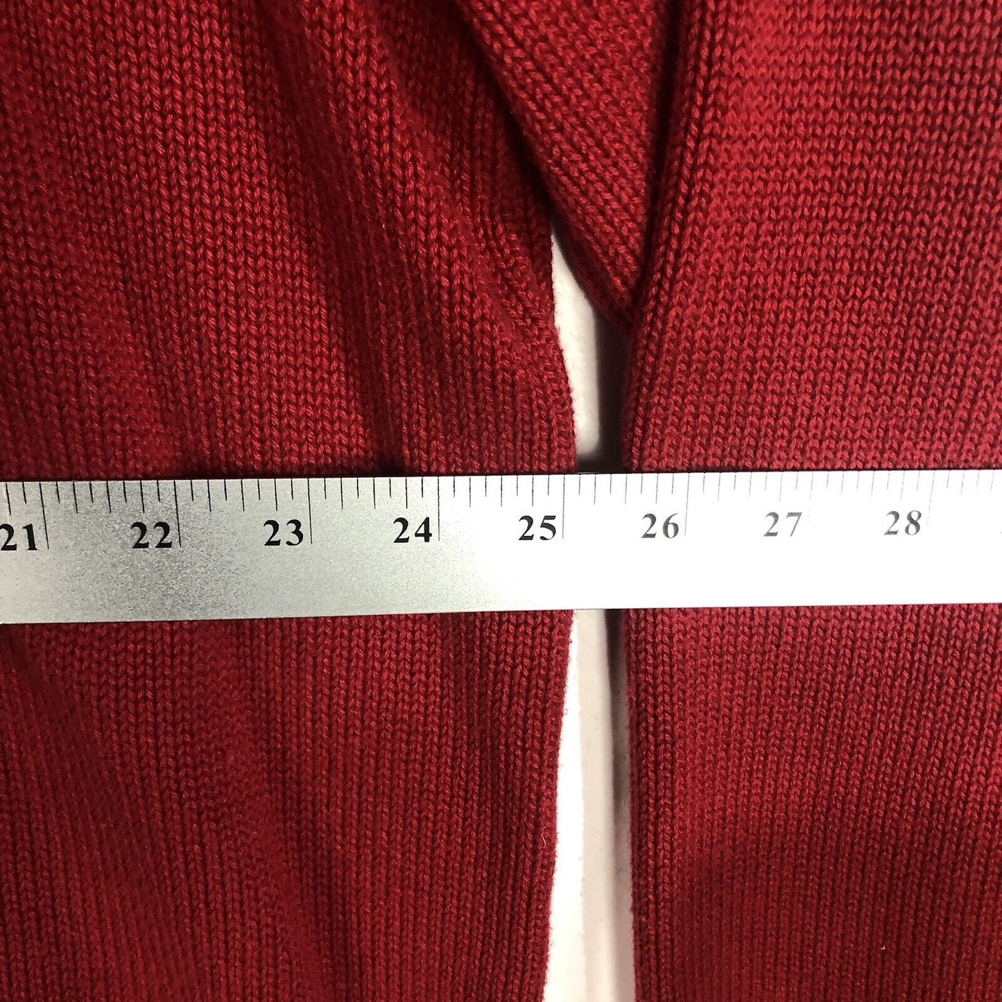 Chaps Sweater Men’s Size 2XLT Color Red Heavyweight Casual