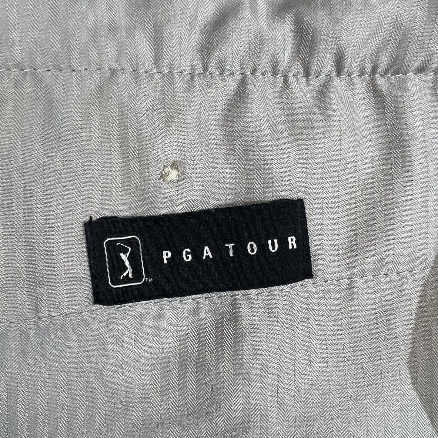 PGA Tour Mens Khaki Golf Shorts Size 34 PreOwned