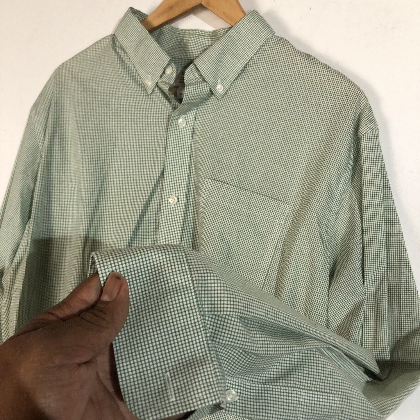 L.L. Bean Shirt Men’s Size Large Multicolor Long Sleeve Plaid