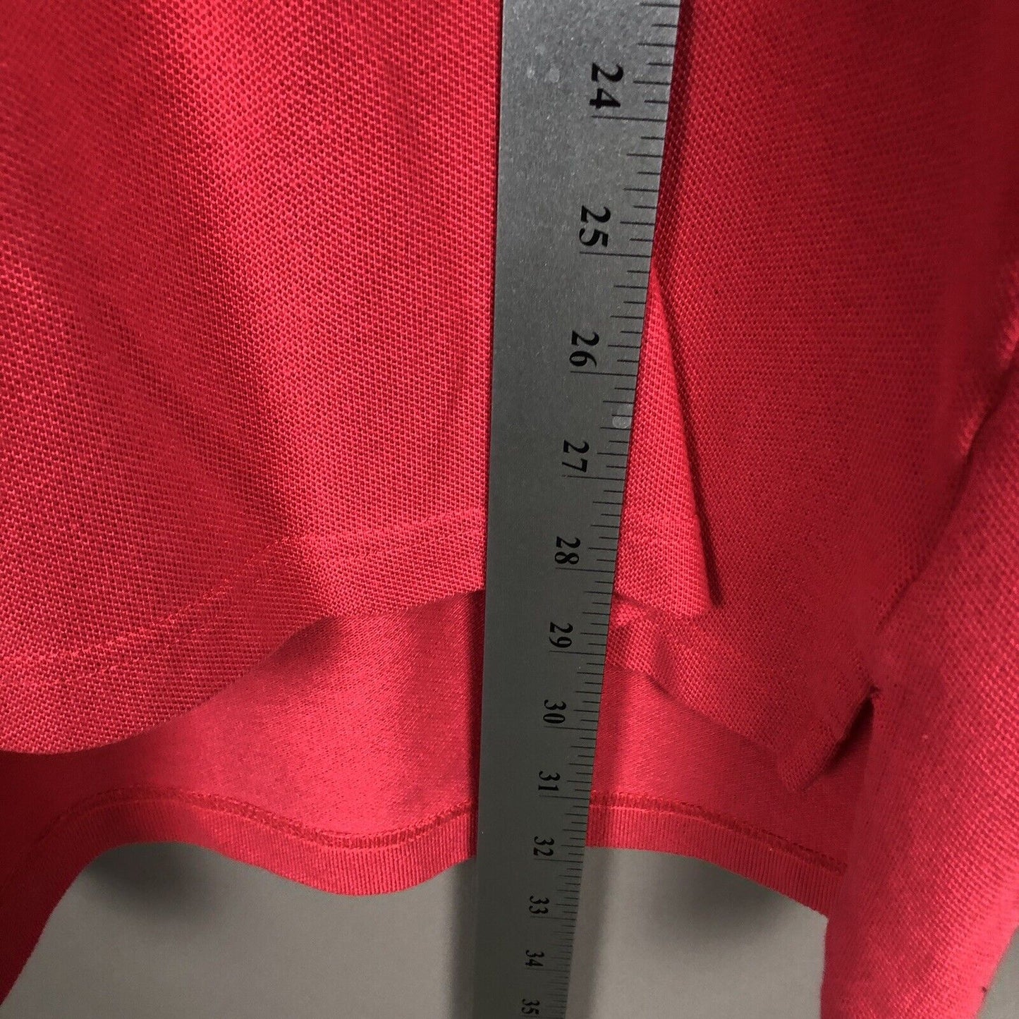 Tommy Hilfiger Golf Men’s Polo Shirt Size Large Pink Short Sleeve Pullover