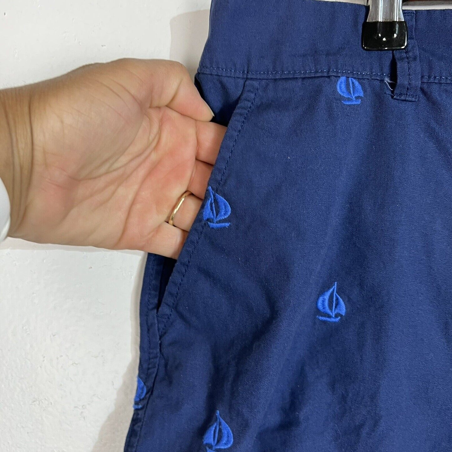Old Navy Womens Shorts Size 12 Color Blue PreOwned