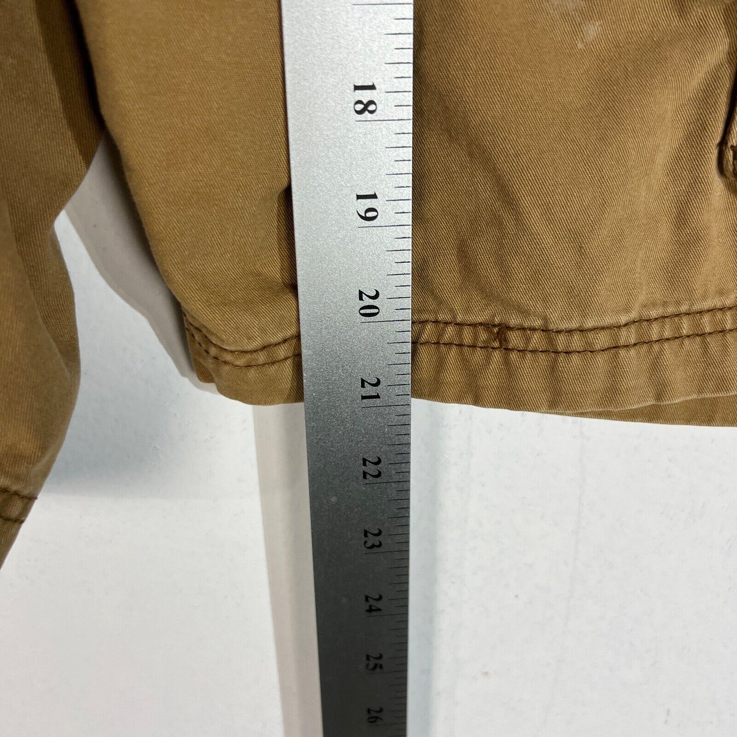 Old Navy Shorts Men's Size 38 Color Beige Cargo Heavyweight