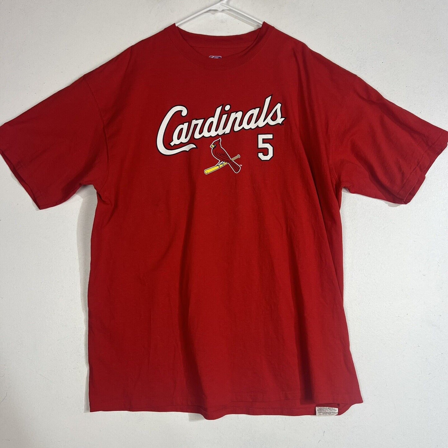 St Louis Cardinals Albert Pujols CSA T- Shirt Men’s 2XL Multicolor Short Sleeve