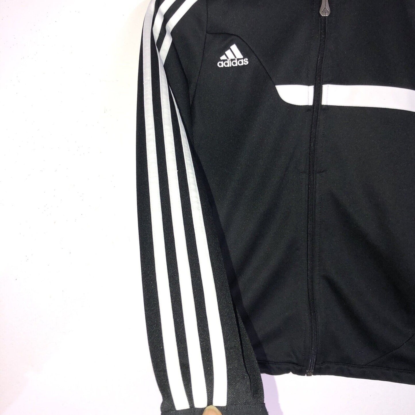 Adidas Jacket Youth Size Medium Color Black