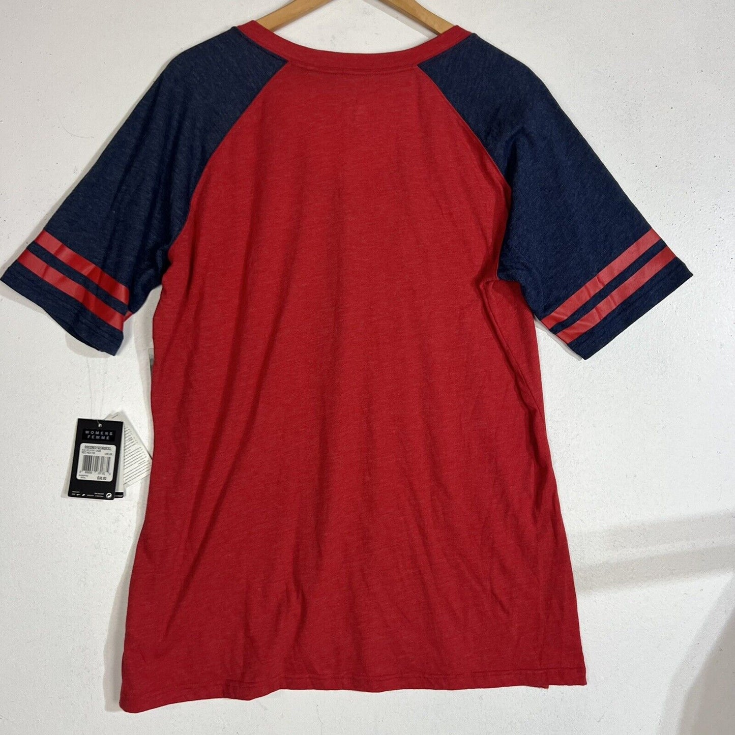 Nike St Louis Cardinals Shirt Women’s Size 2XL Multicolor V Neck Slim Fit