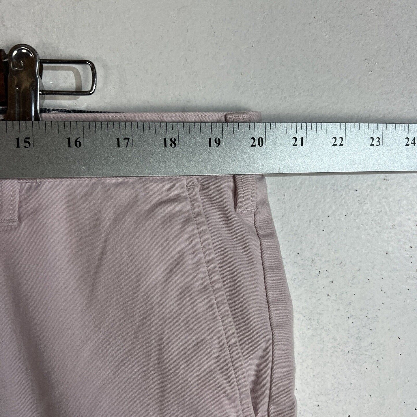 Nautica Chino Shorts Men’s Size 40 Color Pink Flat Front