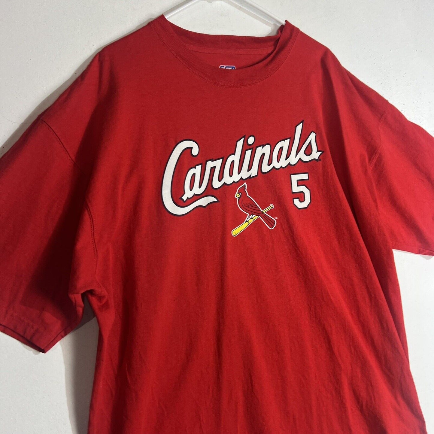 St Louis Cardinals Albert Pujols CSA T- Shirt Men’s 2XL Multicolor Short Sleeve