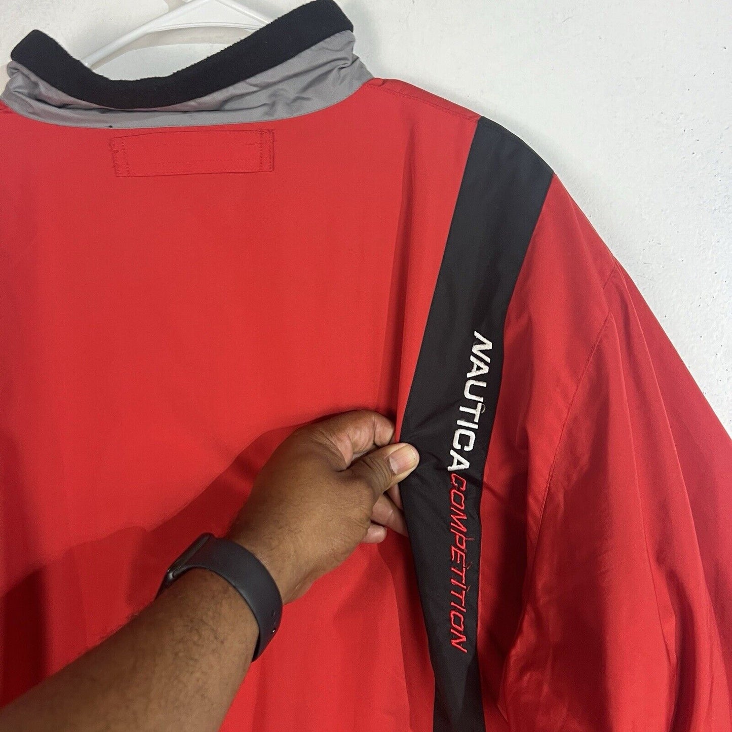 Vintage Nautica Competition Jacket Men’s Size XXL Multicolor Pullover
