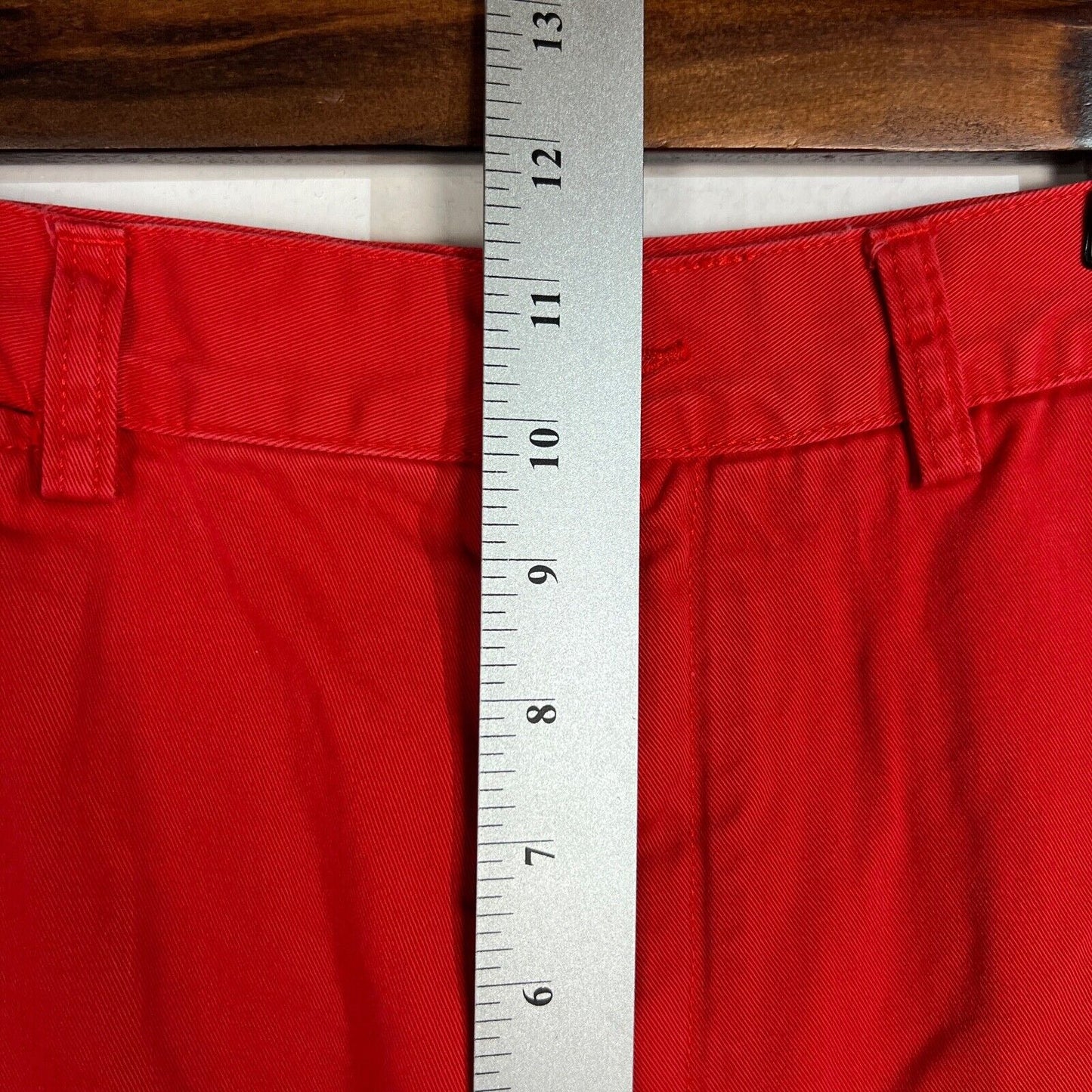 Polo Ralph Lauren Chino Prospects Shorts Men's Size 33W Color Red