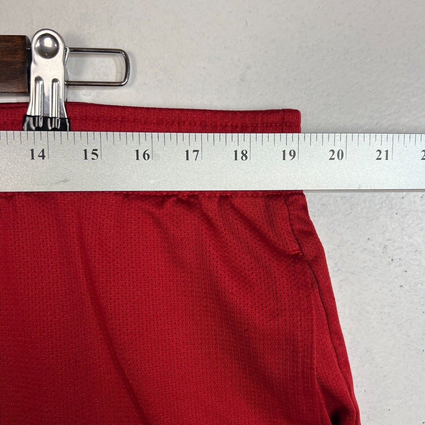 Nike Basketball Shorts Men's Size XL Color Red Drawstring
