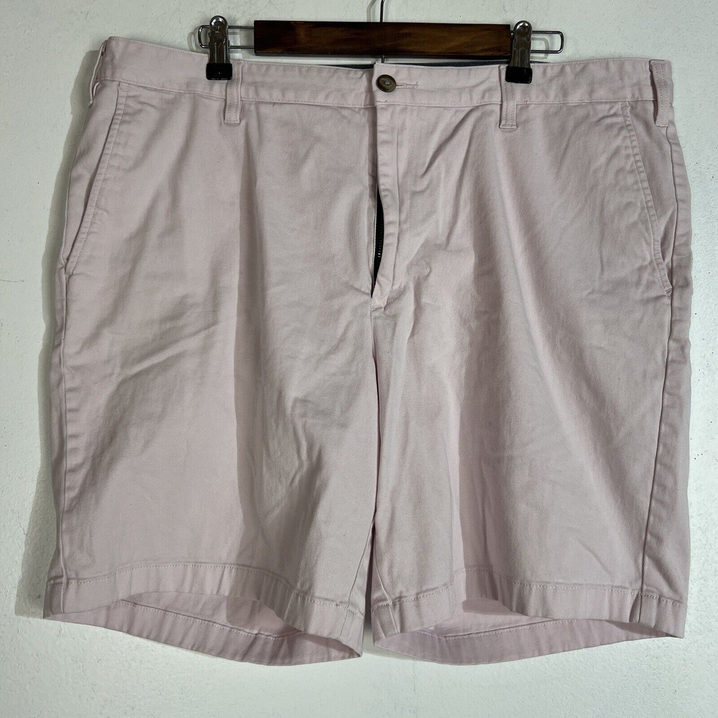 Nautica Chino Shorts Men’s Size 40 Color Pink Flat Front