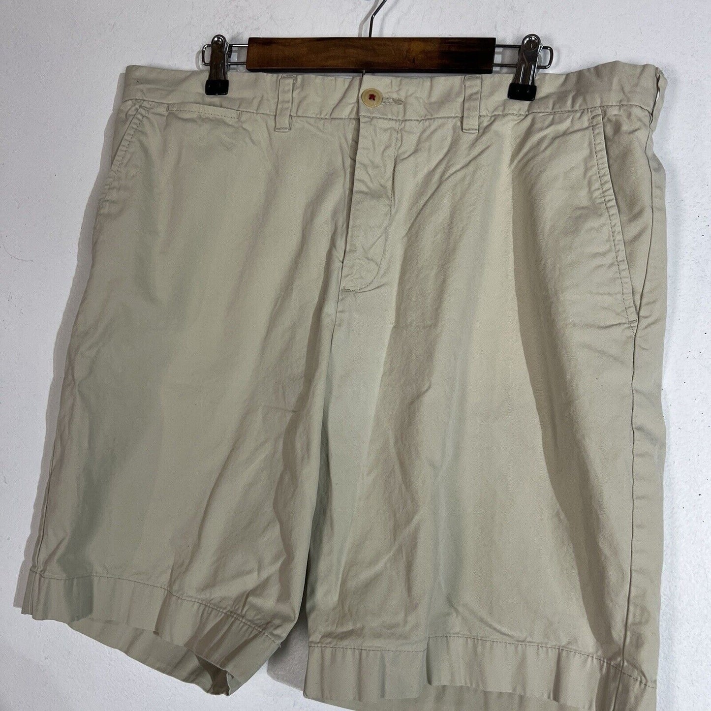 Tommy Hilfiger Chino Shorts Men’s Size 38 Color Beige Flat Front