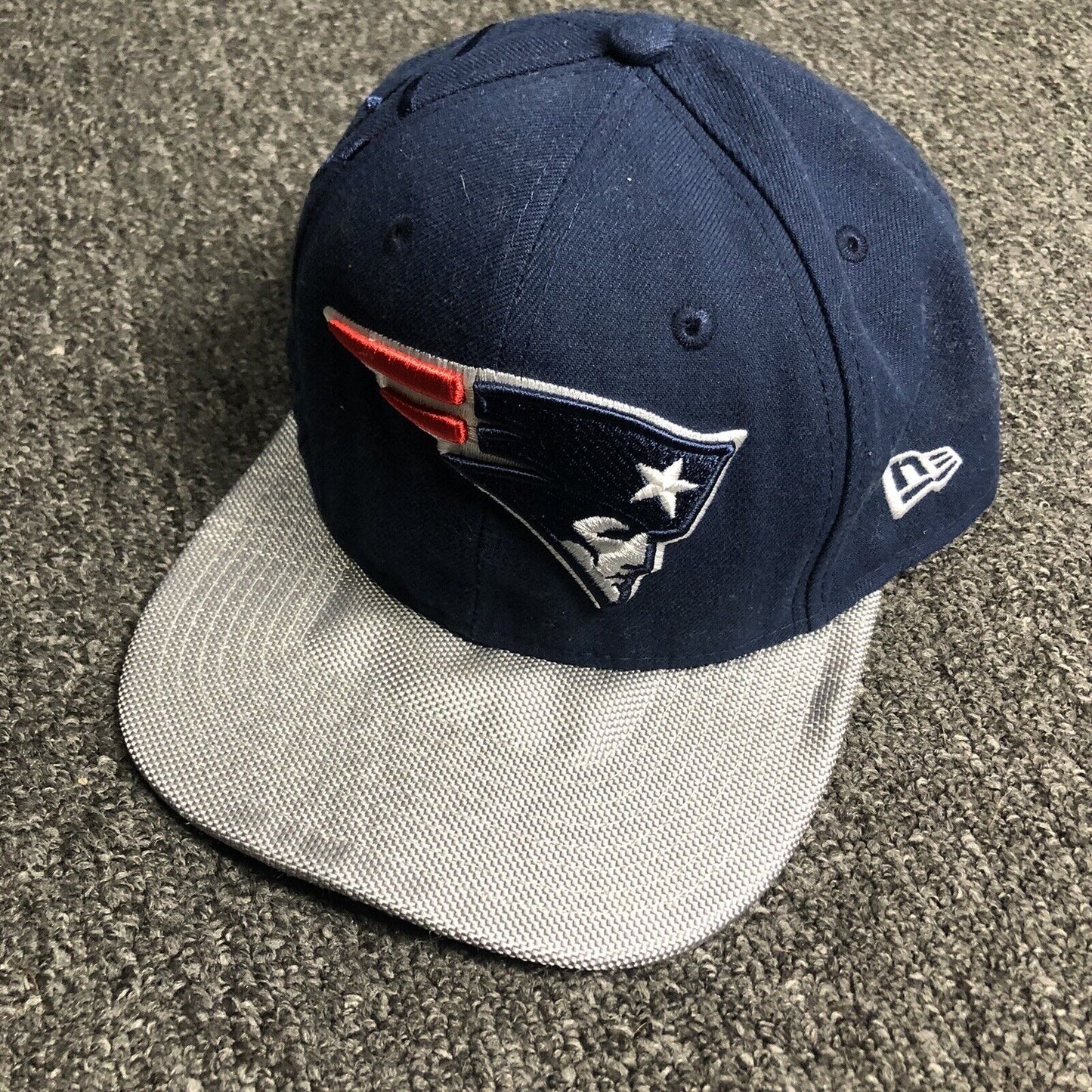 9Fifty New England Patriots Snapback Hat One Size Fits Most Embroidered