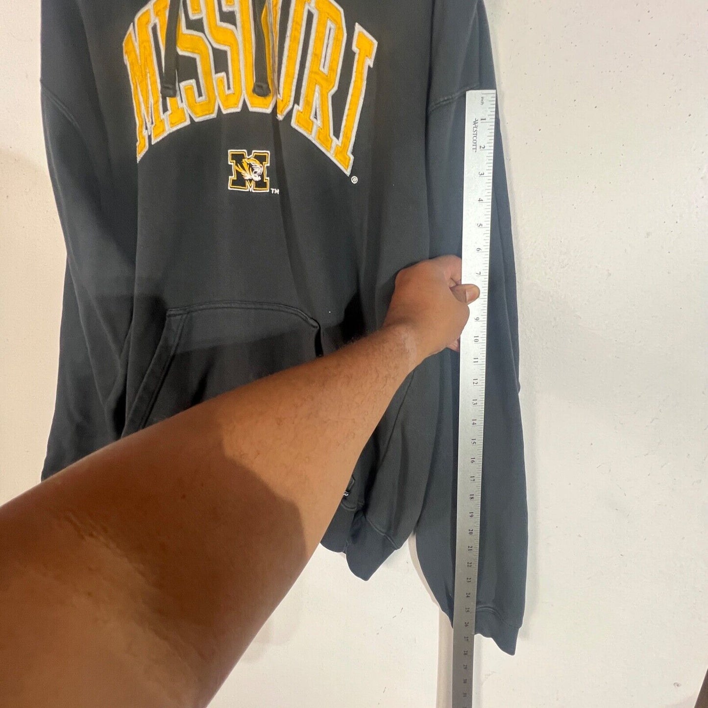 J America Missouri Tigers Hoodie Men's Size 2XL Multicolor Heavyweight