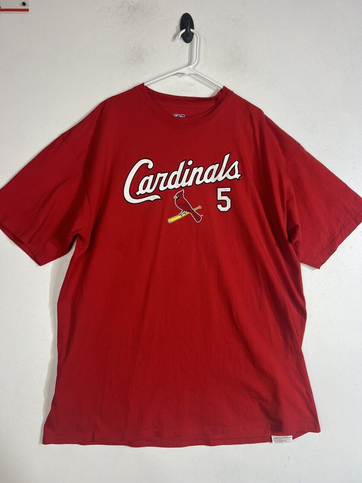 St Louis Cardinals Albert Pujols CSA T- Shirt Men’s 2XL Multicolor Short Sleeve