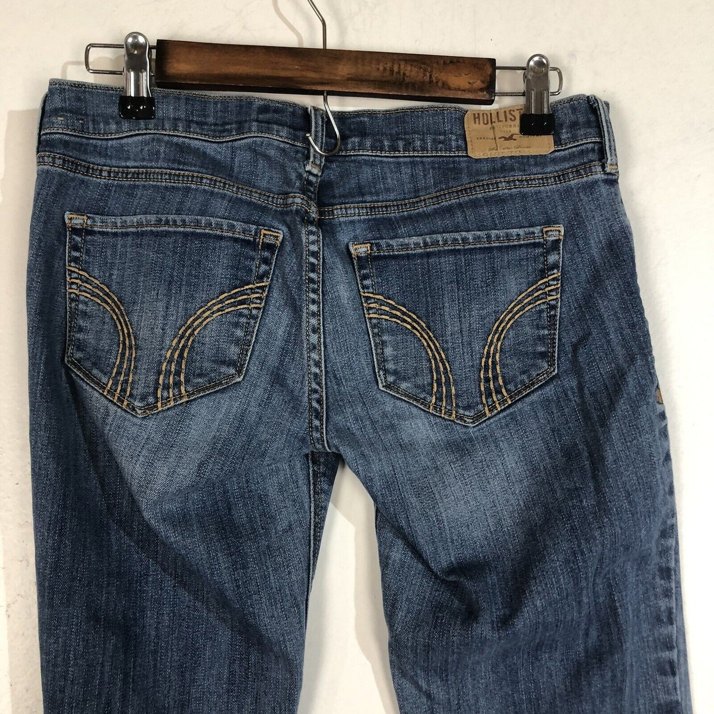 Hollister Social Stretch Jeans Womens Size 26 Color Blue