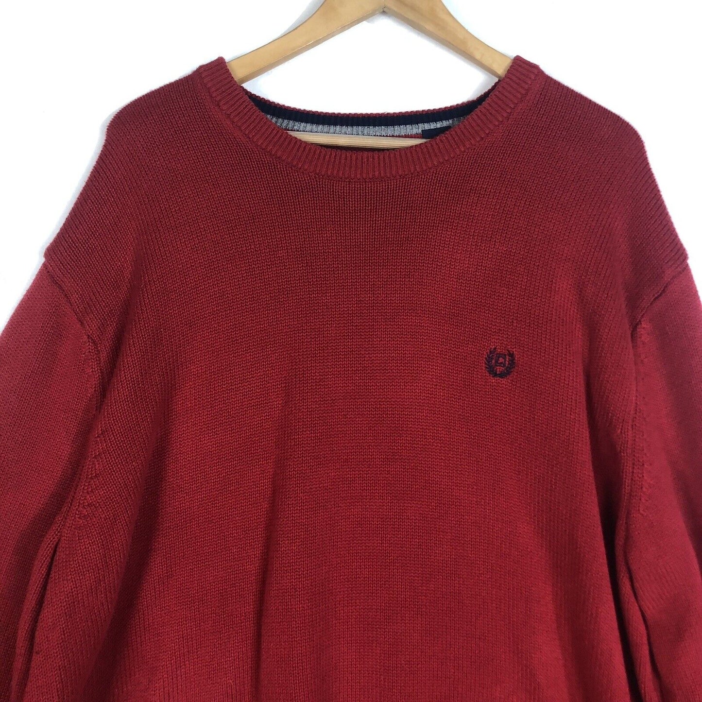 Chaps Sweater Men’s Size 2XLT Color Red Heavyweight Casual
