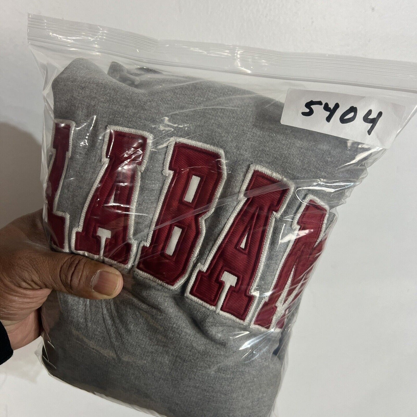 Colosseum Alabama Crimson Tide Hoodie Men’s Large Long Sleeve Heavy Weight(5404)