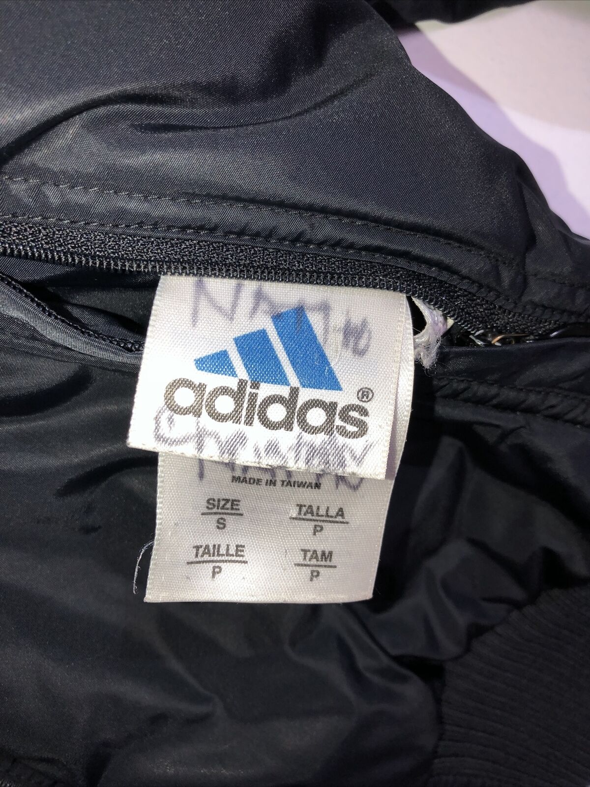 Adidas Reversible Heavyweight Jacket Youth Size Small Color Black/Gray