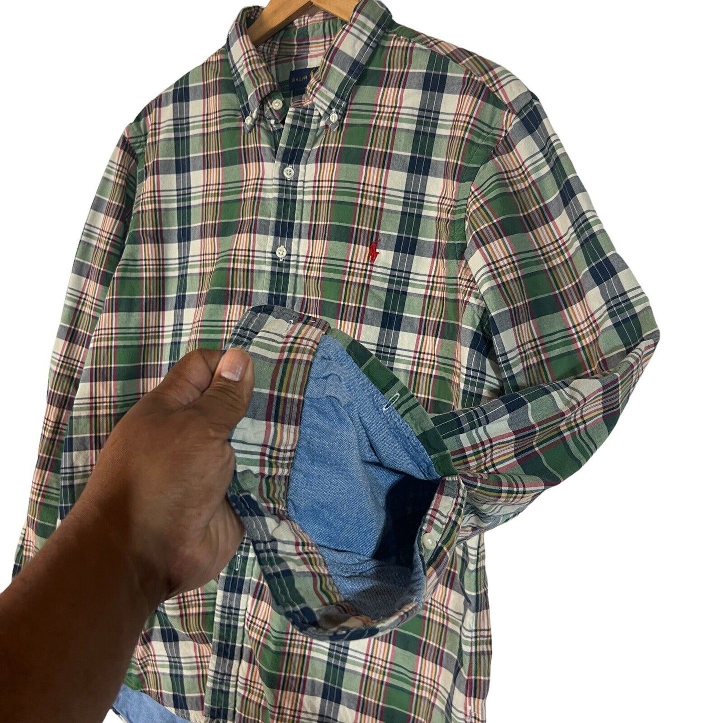 Polo Ralph Lauren Men’s Long Sleeve Shirt Size XL Multicolor (Pre-Owned)