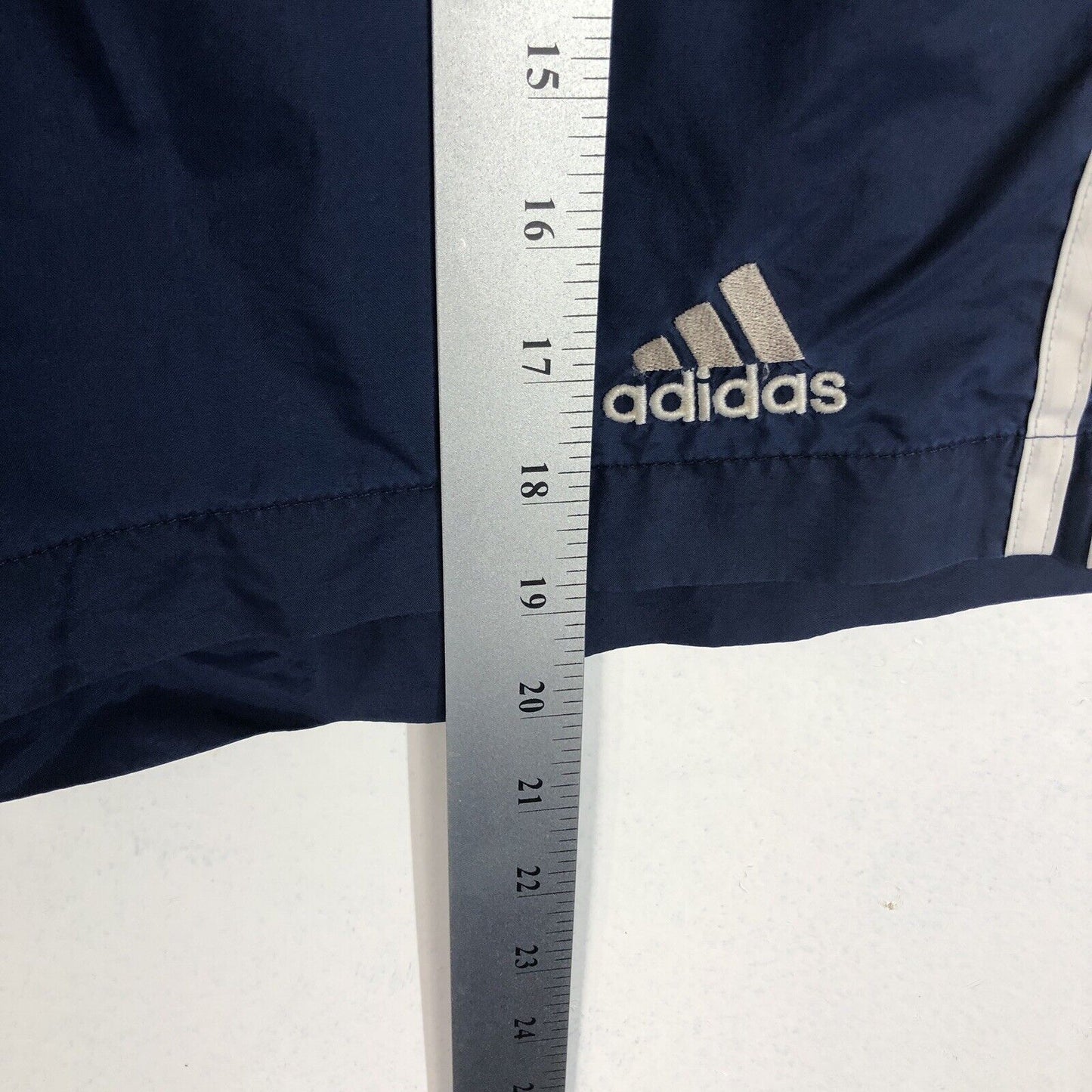 Vintage Adidas Swim Trunks Men’s Size XL Color Blue And White (Mesh Lined)