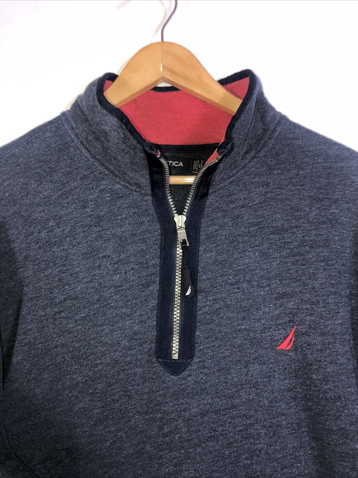 Nautica Sweatshirt Mens Size XXL Color Blue