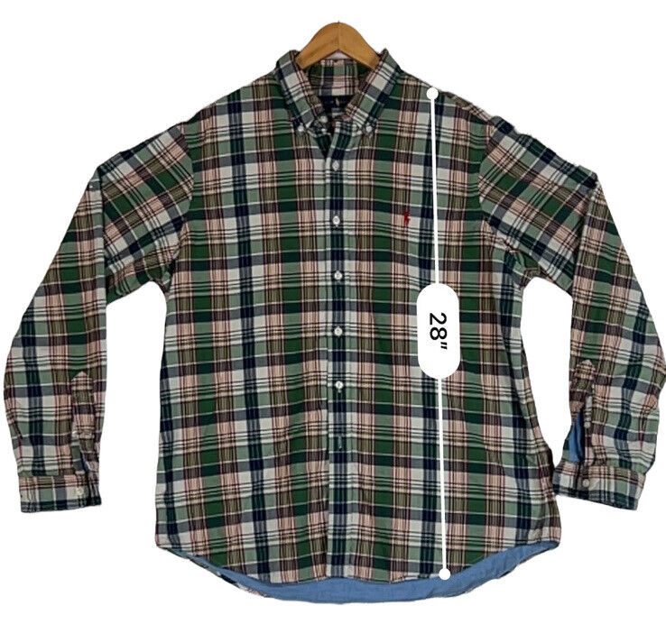 Polo Ralph Lauren Men’s Long Sleeve Shirt Size XL Multicolor (Pre-Owned)