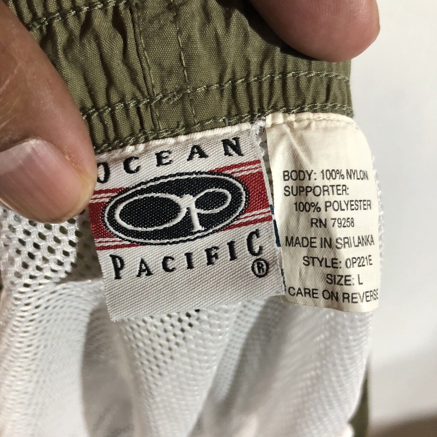 Ocean Pacific Swim Trunks Men’s Size Large Multicolor