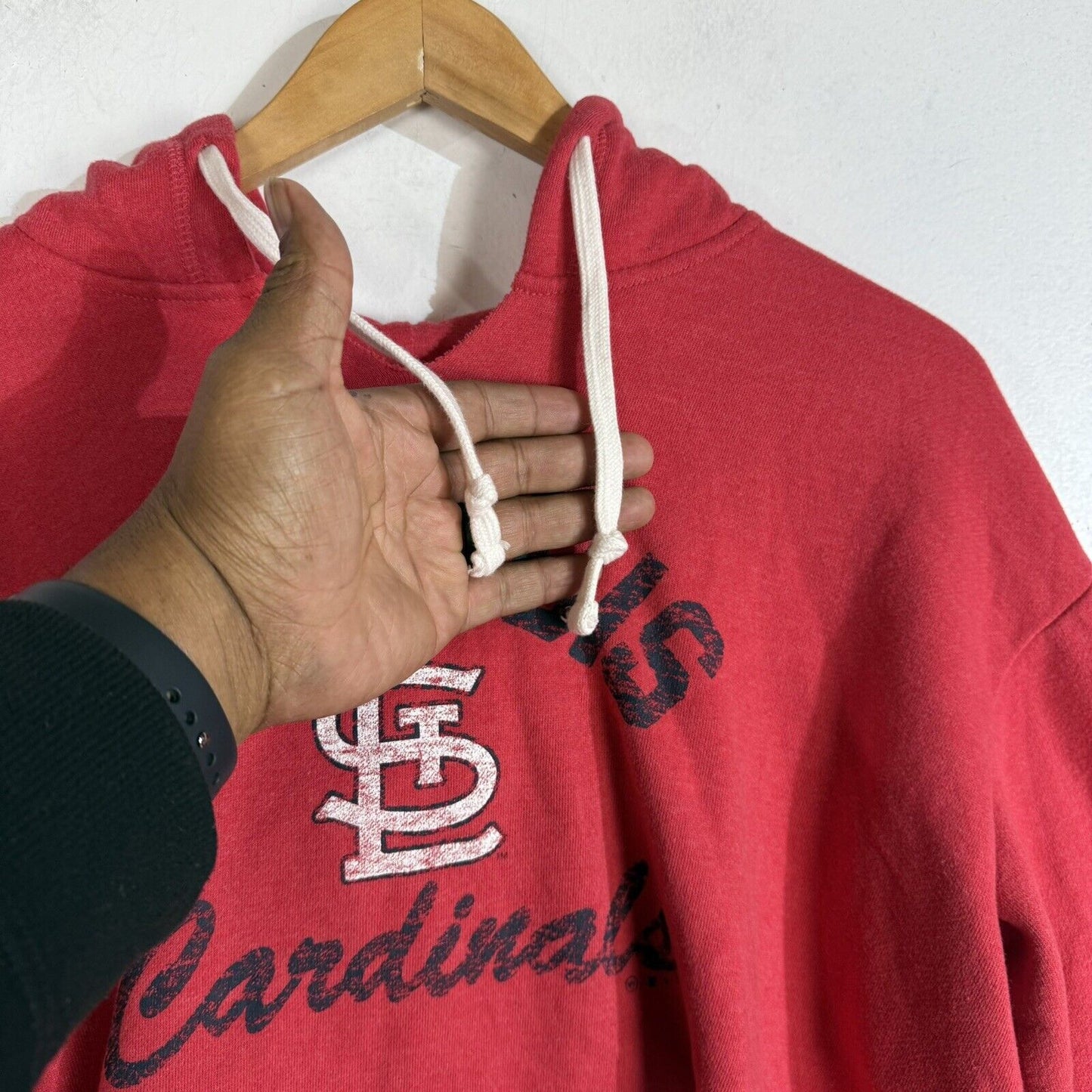 St Louis Cardinals Hoodie Women’s Size Large Multicolor Long Sleeve Heavyweight