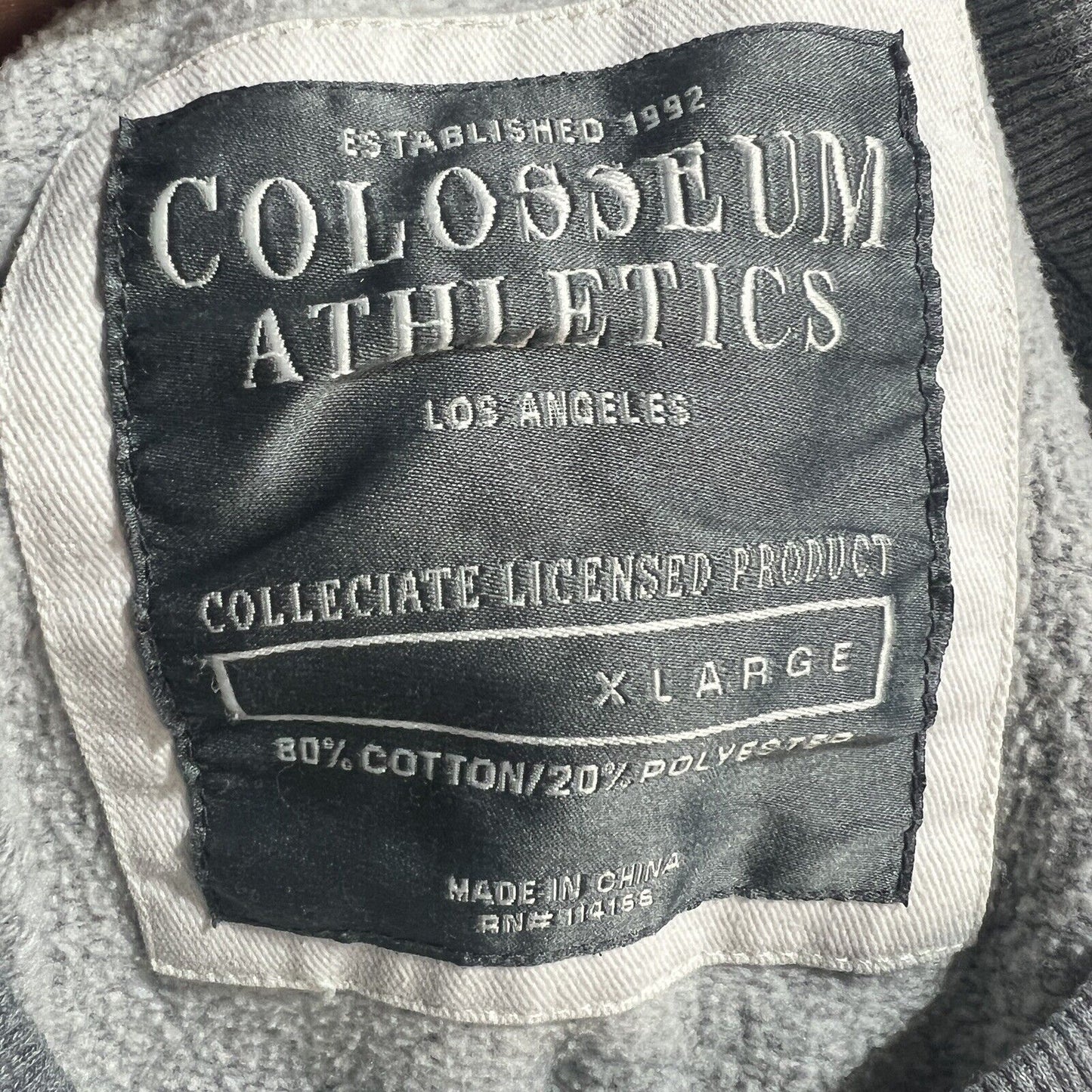 Colosseum Athletics Mizzou Sweatshirt Men’s XL Gray University Of Missouri