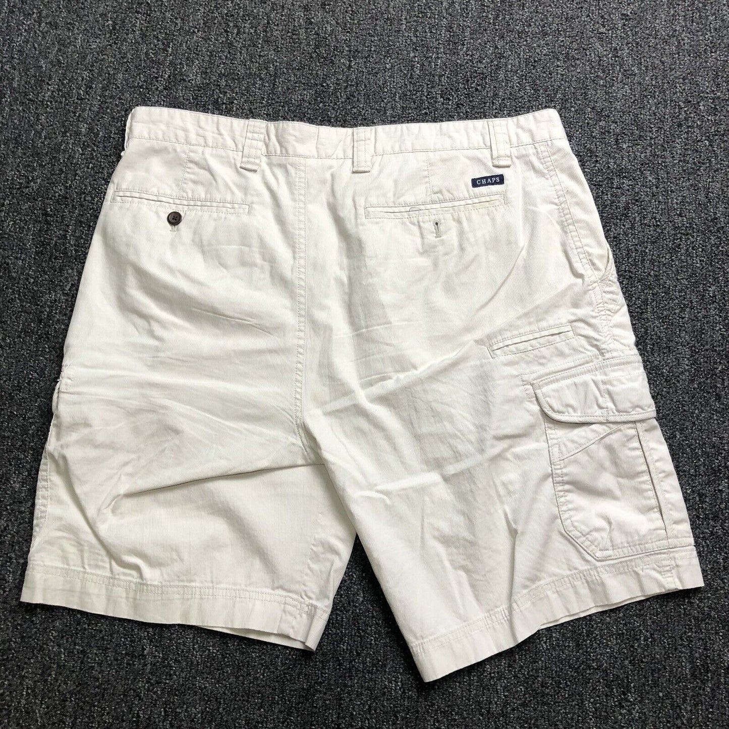 CHAPS Shorts Mens Size 36 Color Khaki 1407300