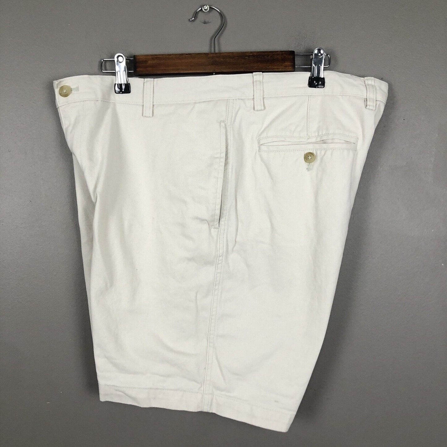 Chaps Men’s Chino Shorts Size 38W Color Beige Casual