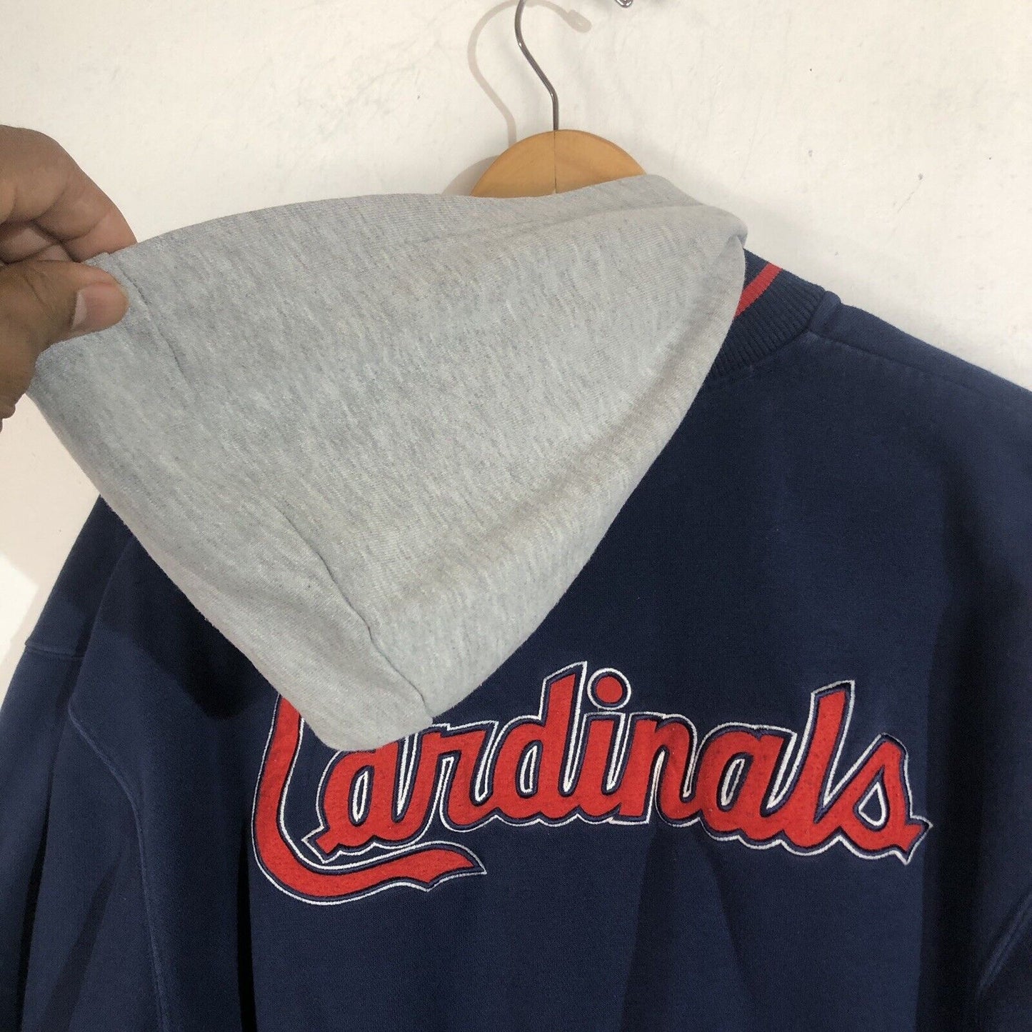 Nike Team St. Louis Cardinals Hoodie Men's Size Small Multicolor Embroidered