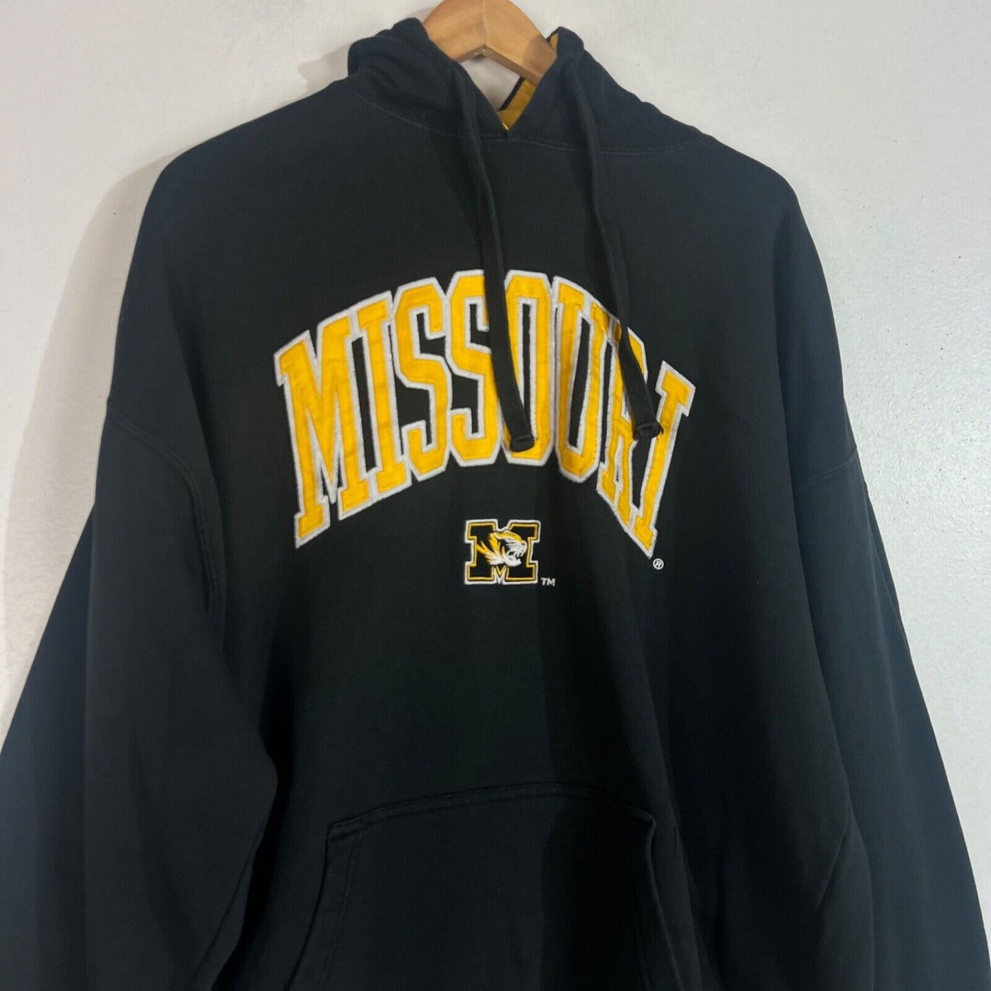 J America Missouri Tigers Hoodie Men's Size 2XL Multicolor Heavyweight