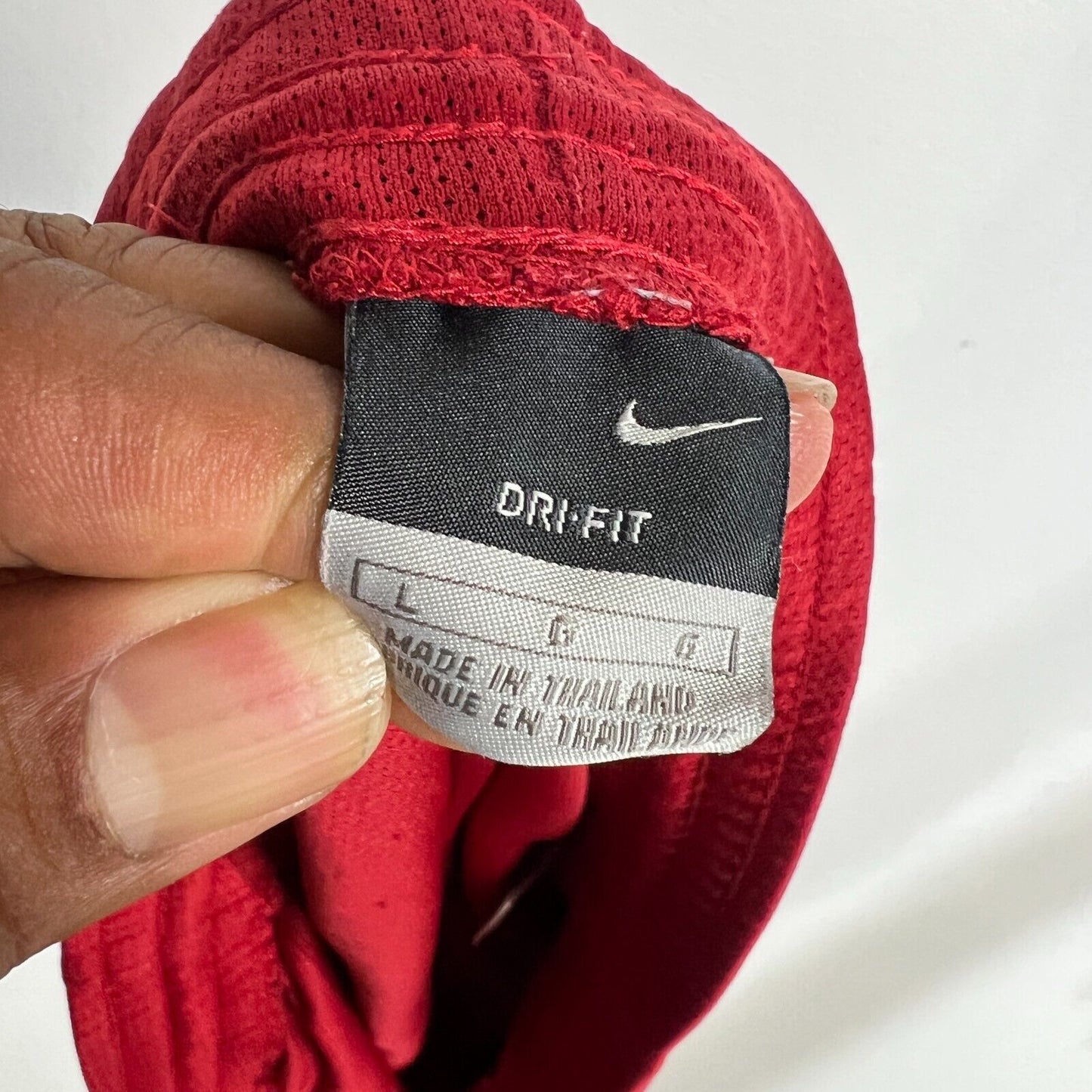 Nike Basketball Shorts Men's Size XL Color Red Drawstring