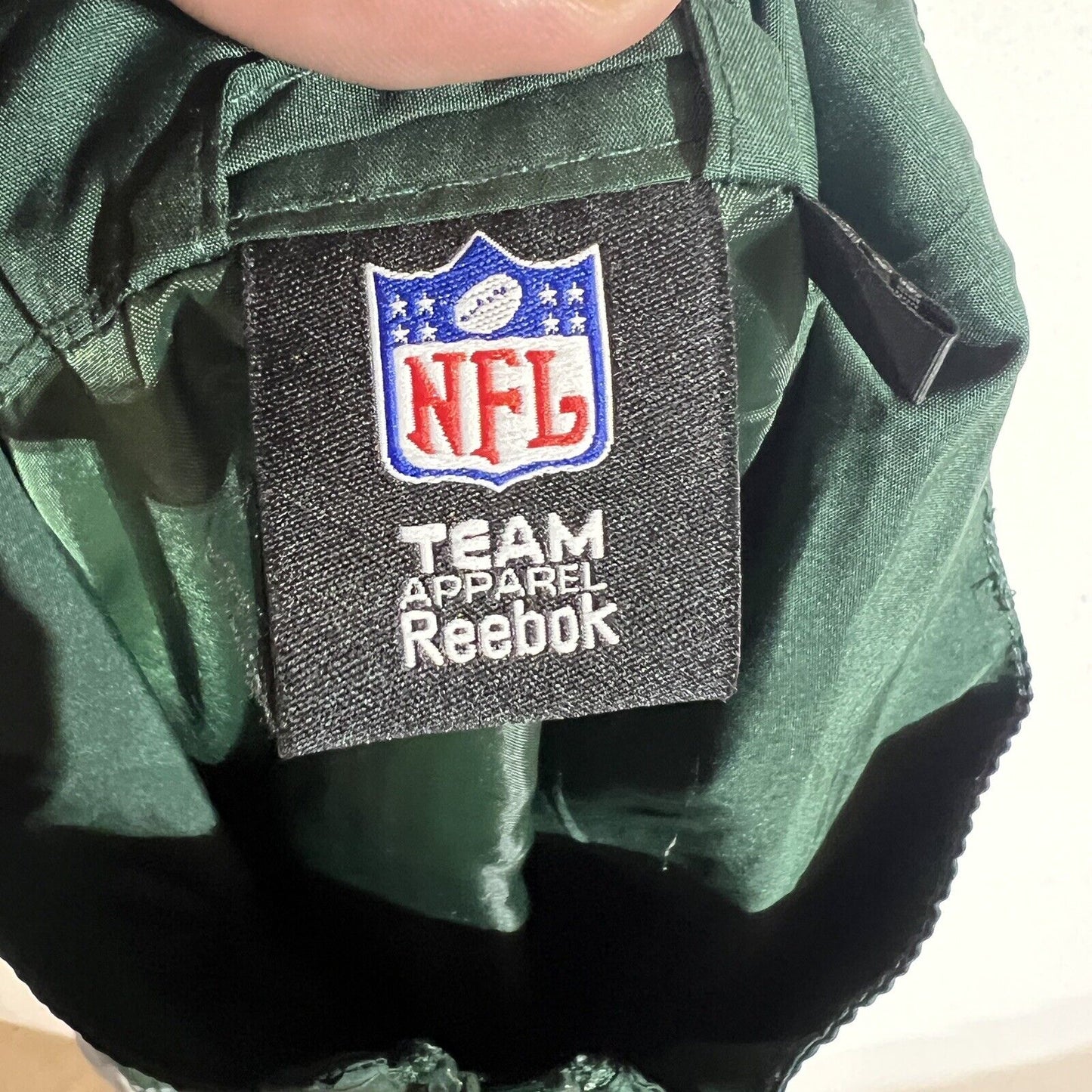 NFL Team Apparel Reebok Men's Green Bay Packers Windbreaker Jacket Sz XXL