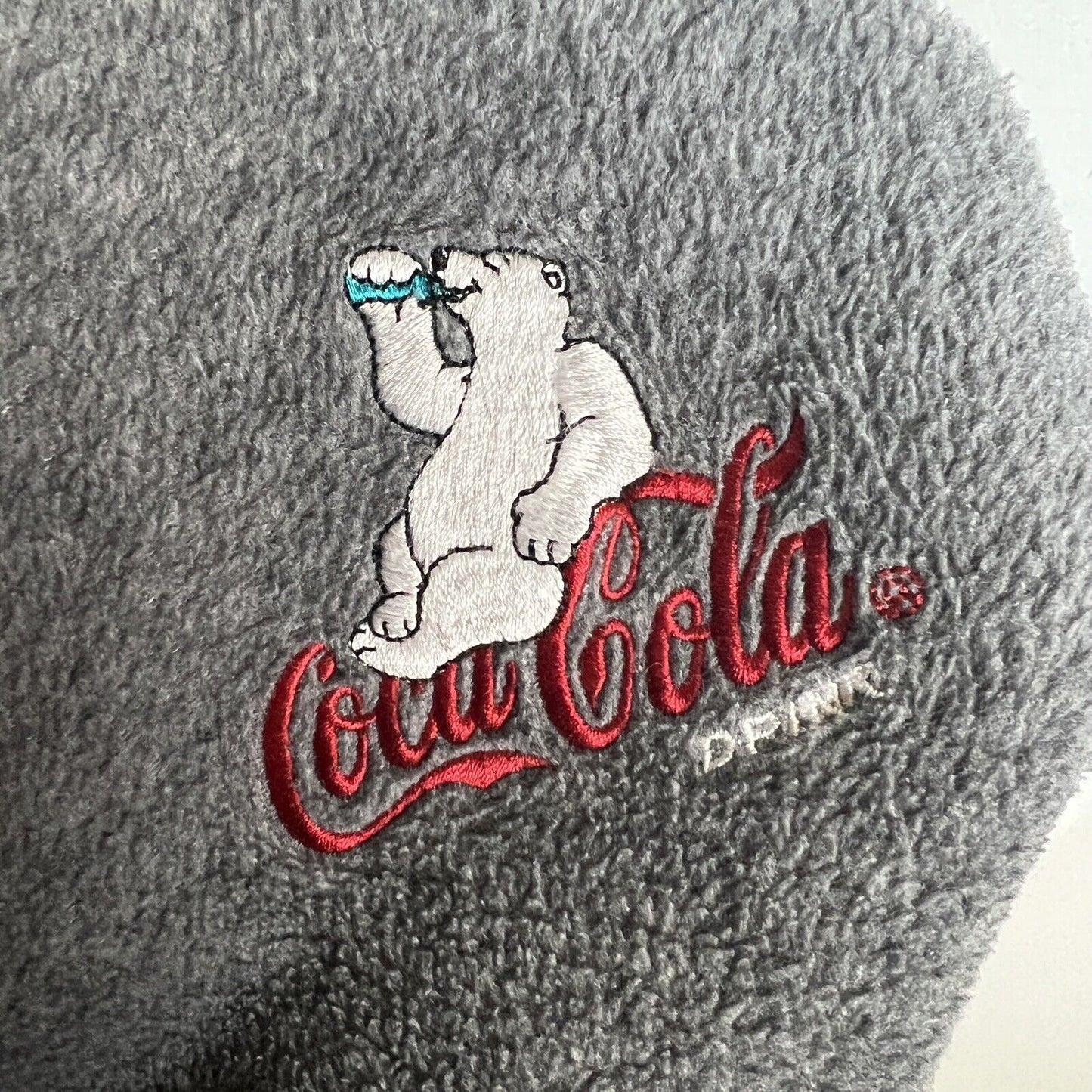 Coca Cola Sweatshirt Adult Size Large (11/13 ) Gray Long Sleeve (Soft Material)