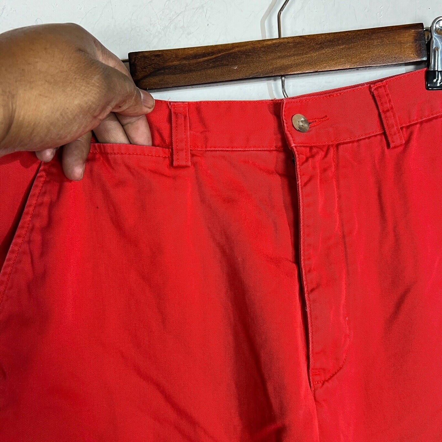 Polo Ralph Lauren Chino Prospects Shorts Men's Size 33W Color Red