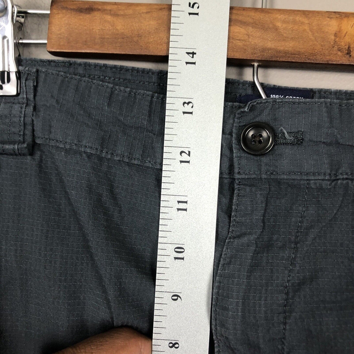 Chaps Men’s Cargo Shorts Size 44w Gray Casual